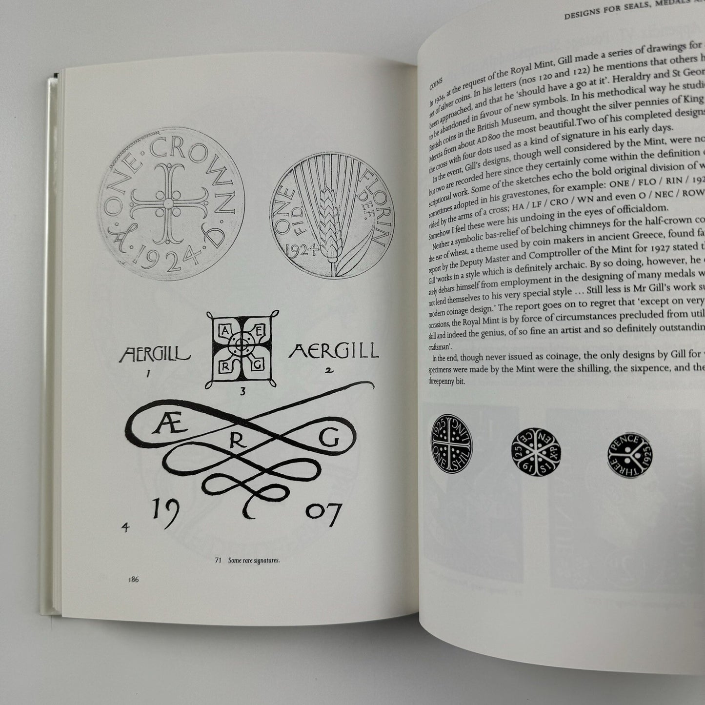 Eric Gill – The Inscriptions by David Peace | Herbert Press 1994
