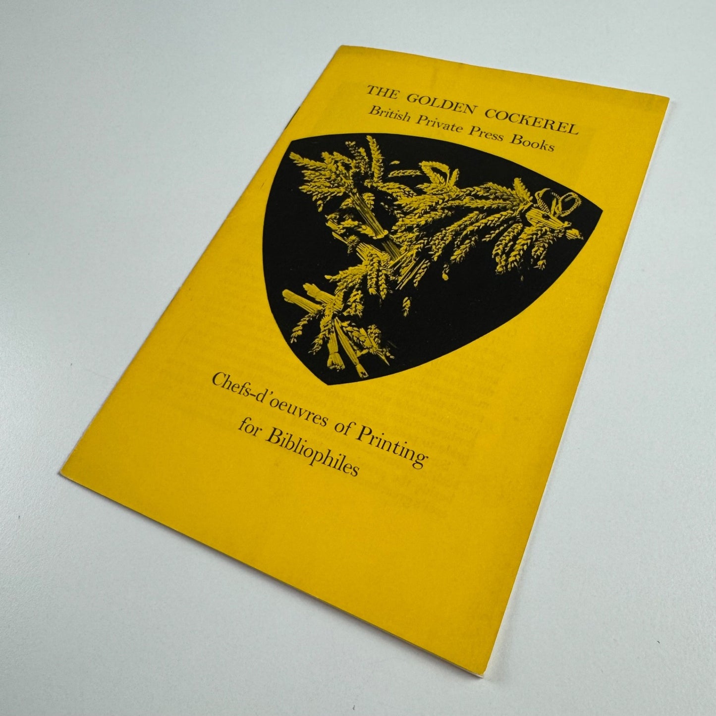 Golden Cockerel British Private Press Books. Chefs-d’oeuvres of Printing for Bibliophiles