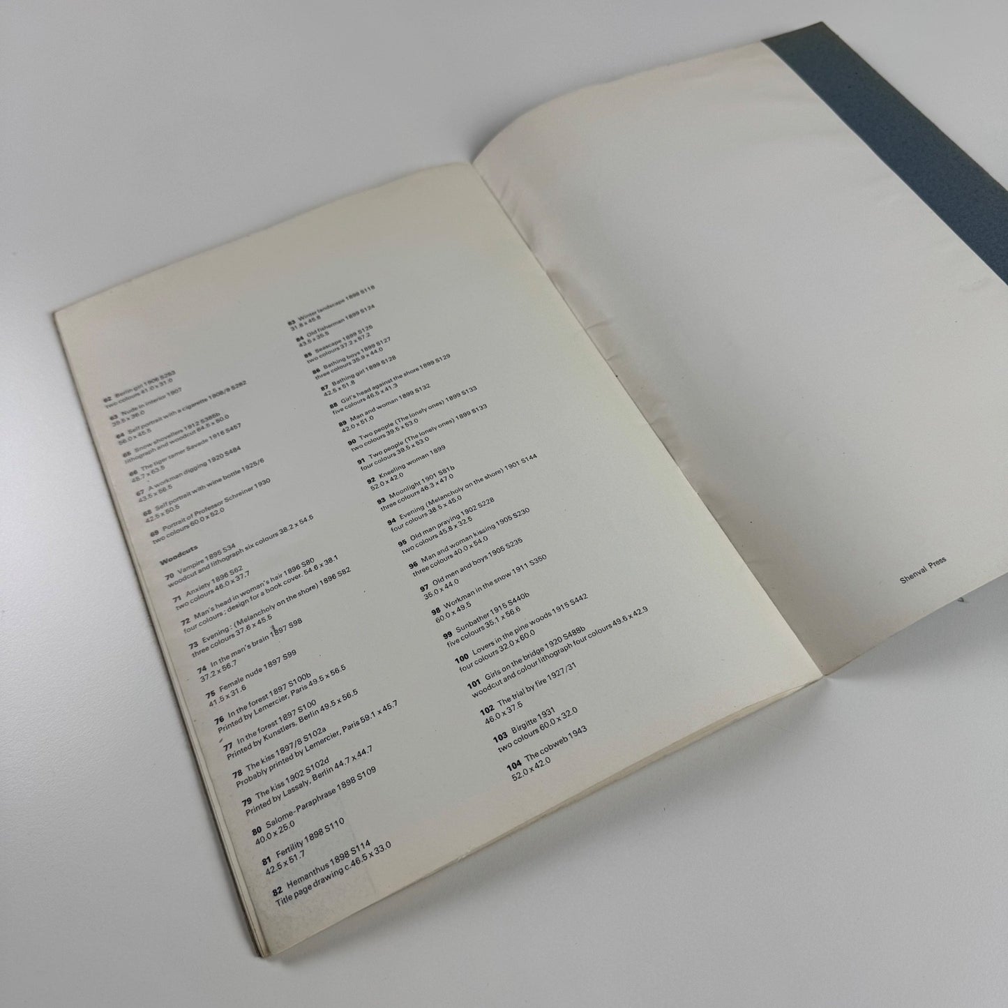 The graphic work of Edvard Munch | Arts Council, 1964