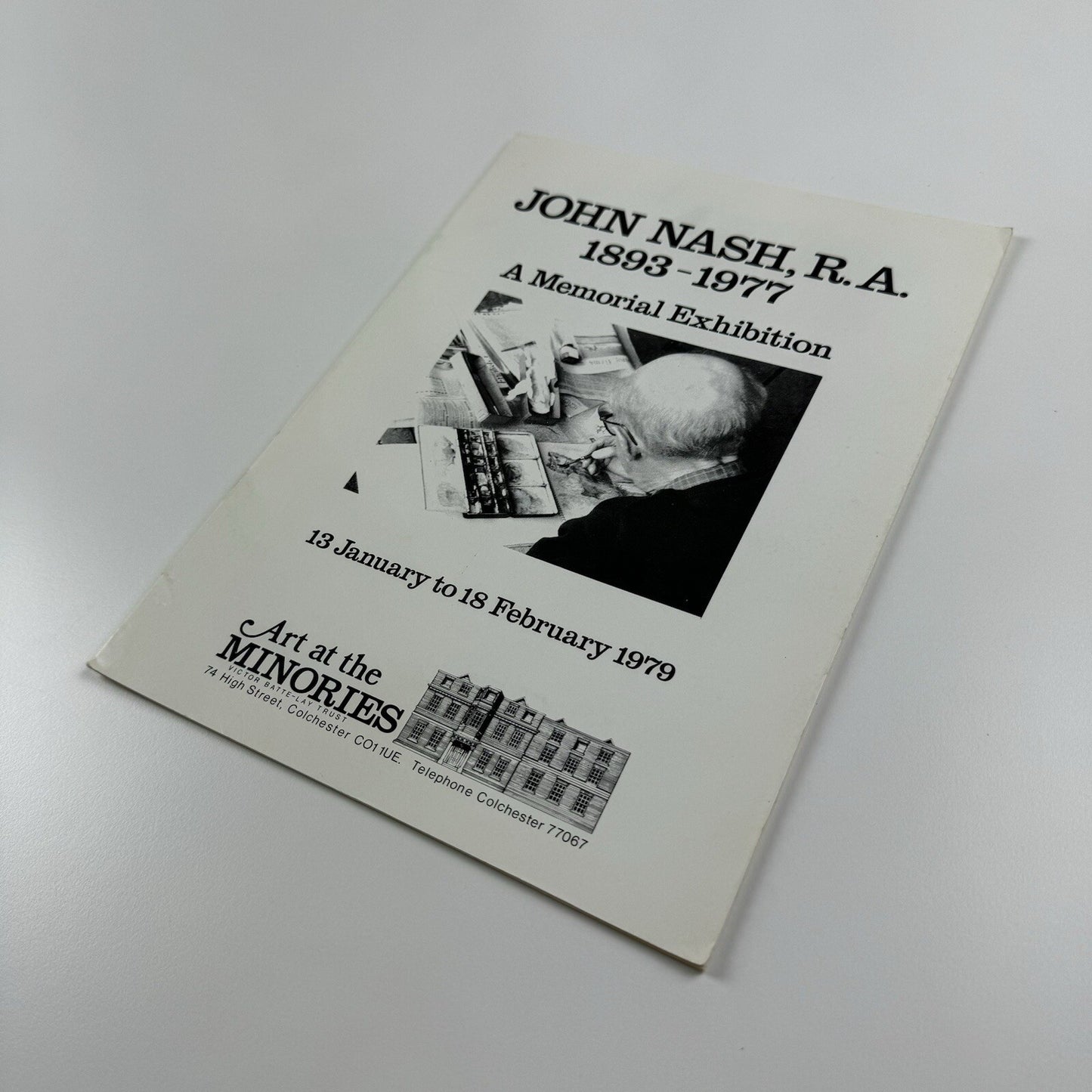 John Nash R.A. | A Memorial Exhibition – The Minories, Colchester 1979 catalogue