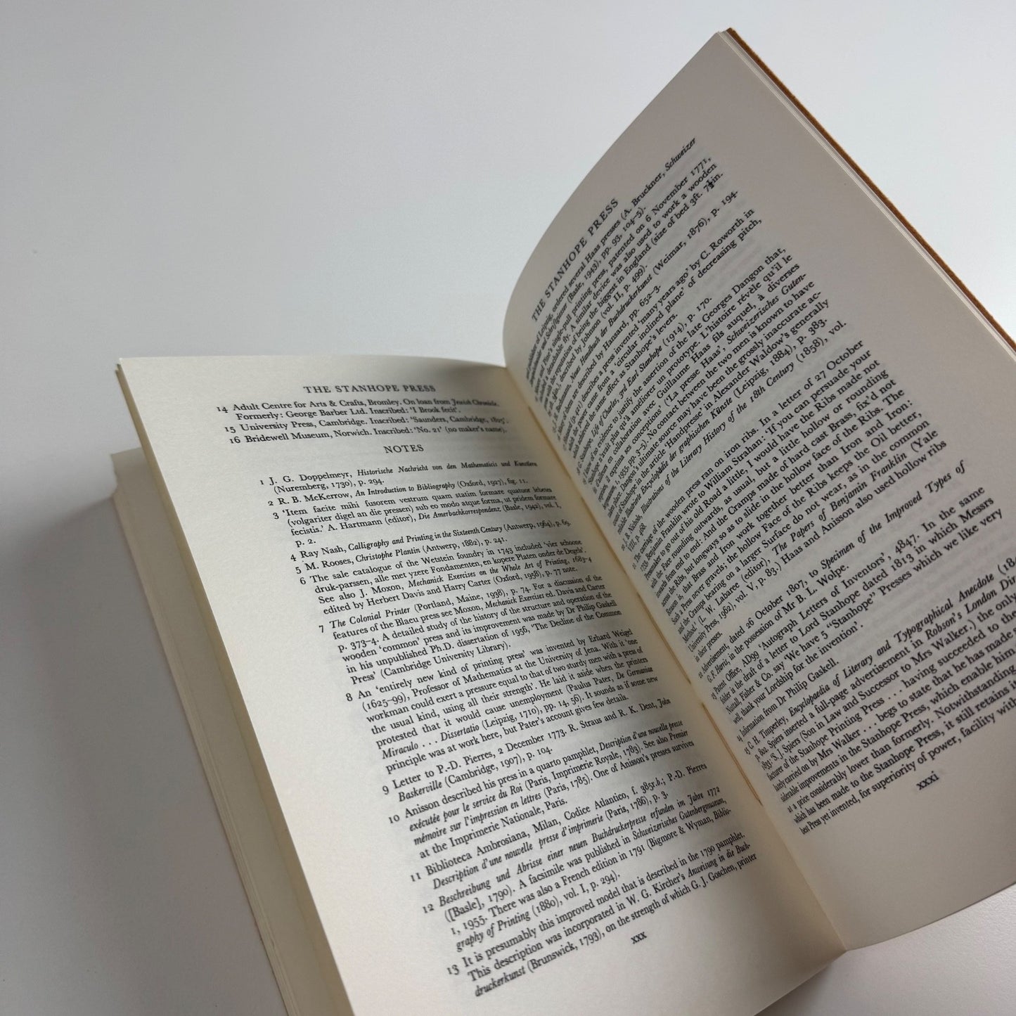 Charles Earl Stanhope and the Oxford University Press Horace Hart | notes by James Mosley
