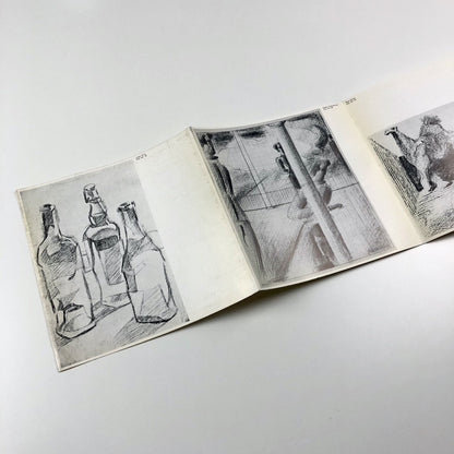 Handzeichnungen des 20. Jahrhunderts | Städtische Kunsthalle Düsseldorf folded exhibition card, 1968