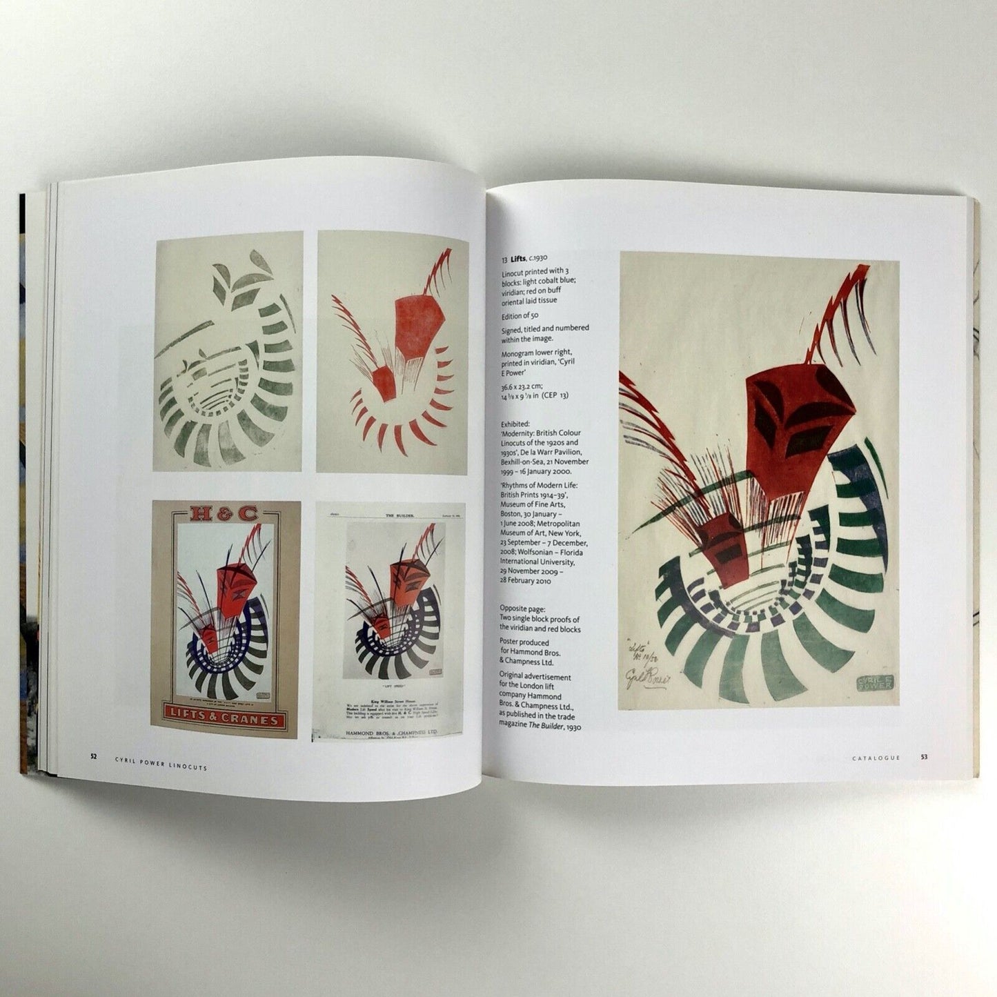 Cyril Powers Linocuts: A Complete Catalogue by Philip Vann | Osborne Samuel, Lund Humphries, 2008