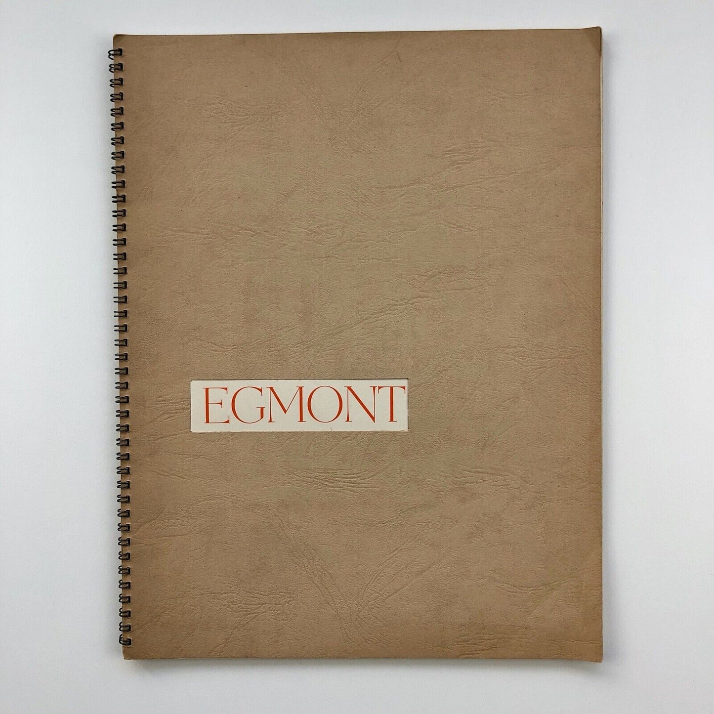 Egmont Light and Medium | Type specimen booklet Intertype, Slough | Sjoerd Hendrik de Roos