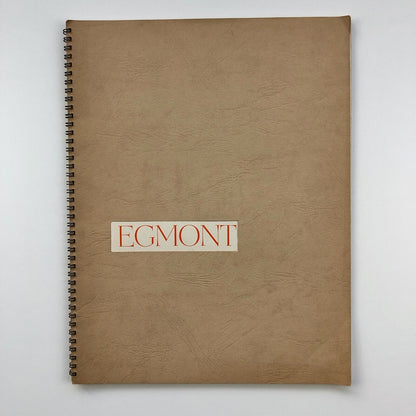 Egmont Light and Medium | Type specimen booklet Intertype, Slough | Sjoerd Hendrik de Roos