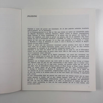 4 engelse grafici. Joan Hassall, Alan Reynolds Stone, Leo Wyatt, Richard Shirley Smith | Stadsbestuur vam Sint-Niklaas, 1978