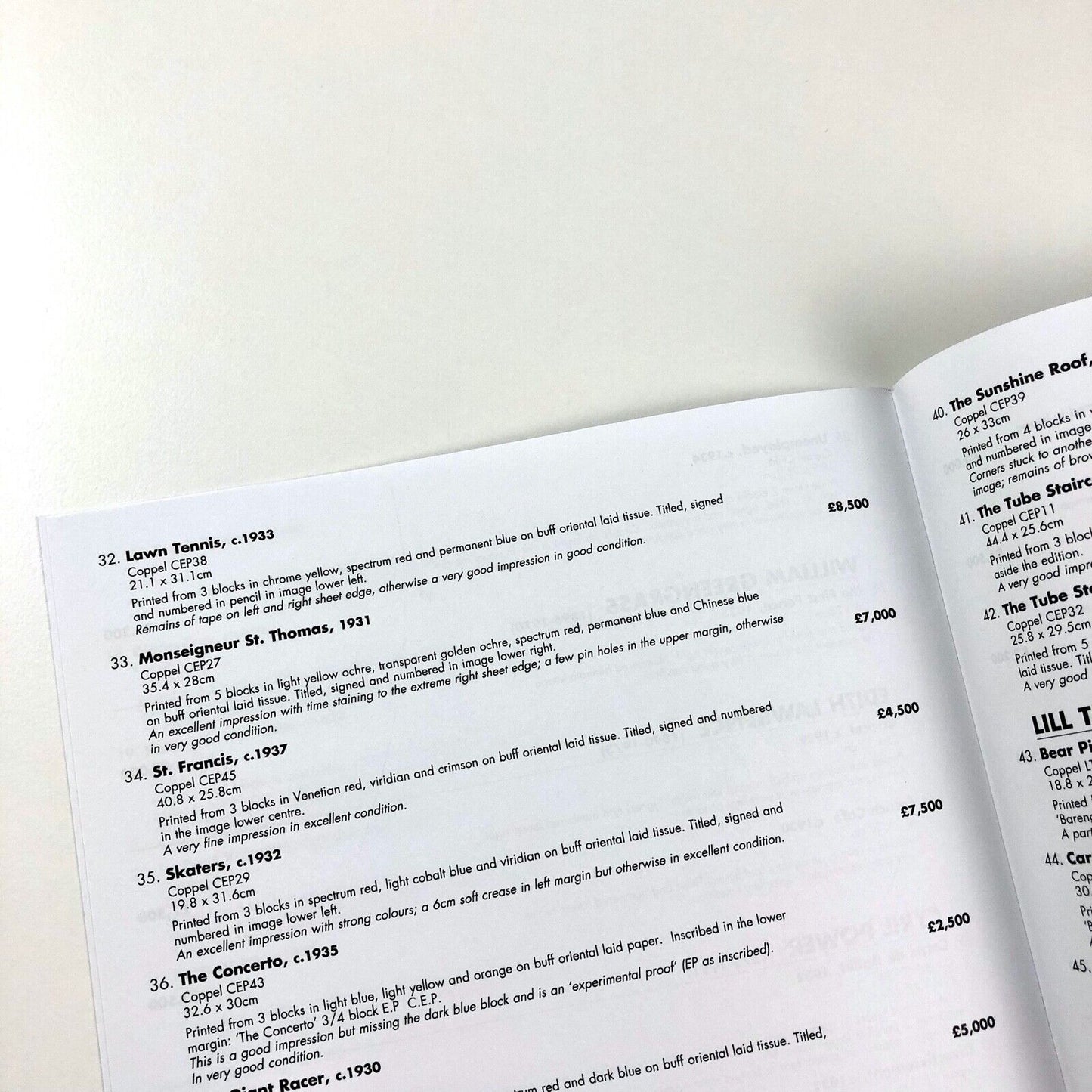 The Cutting Edge of Modernity. Linocuts of the Grosvenor School | Scolar Fine Art, 2002