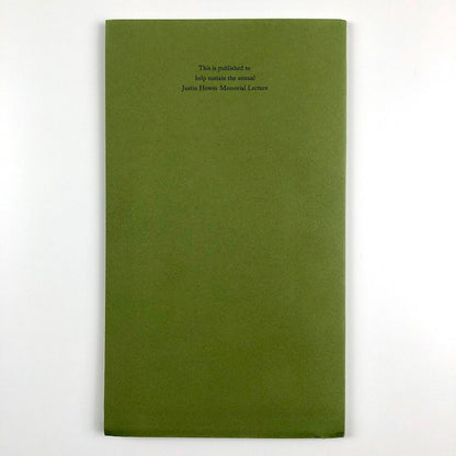 Handmade Type by James Mosley | Incline Press / Justin Howes Memorial Fund, 2007