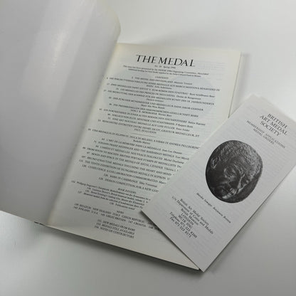 The Medal. British Art Medal Society BAMS journal. Issue No. 28, Spring 1996
