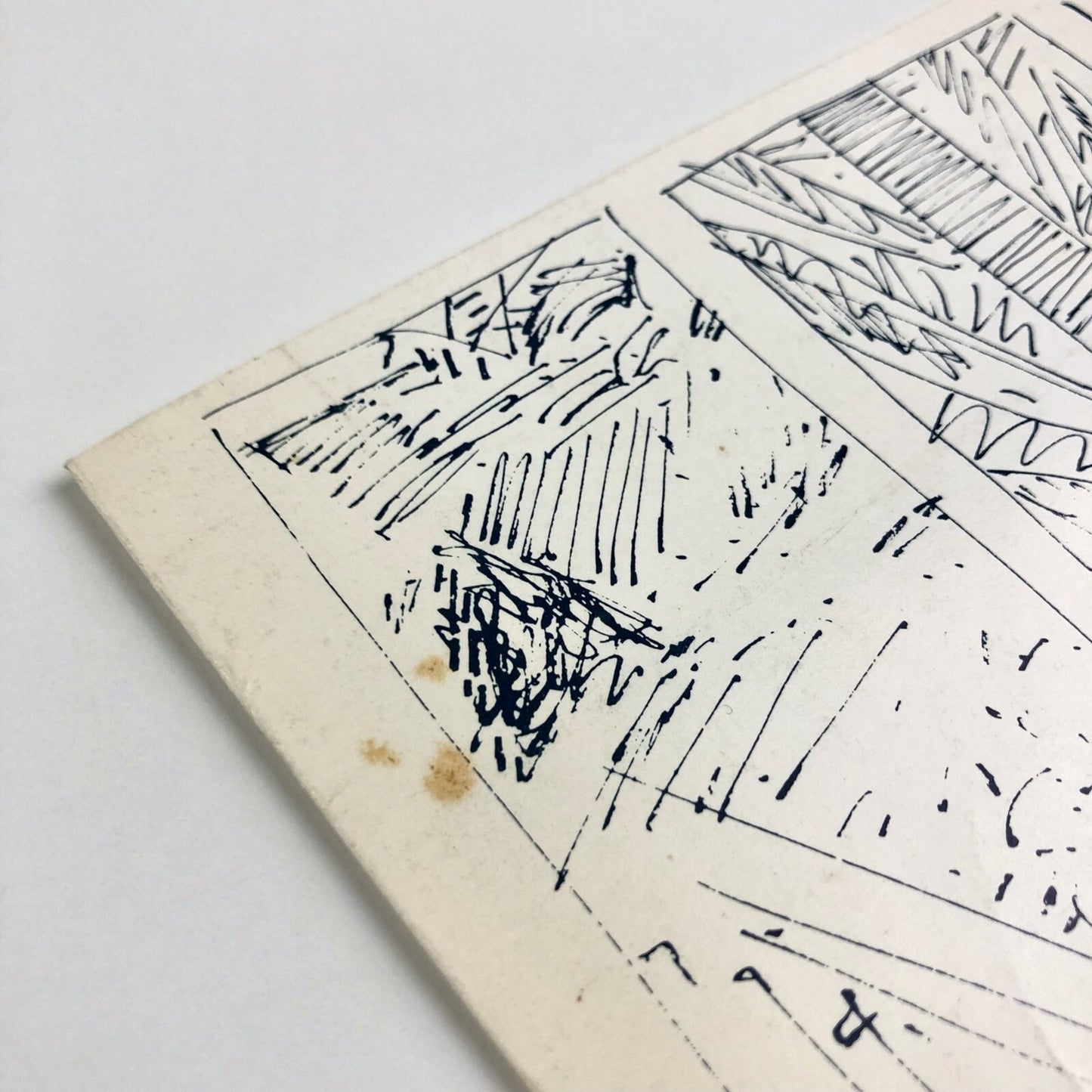 John Loker. Works on paper 1970 to 1983 | Angela Flowers, London | Folded card
