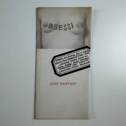 Obsession and Fantasy | Robert Fraser Gallery, London, June 1963? surrealism exhibition including: Bacon, Balthus, Blake, Beumer, Bettencourt, Dado, Dubuffet, Giacometti, Lindner, Stevenson