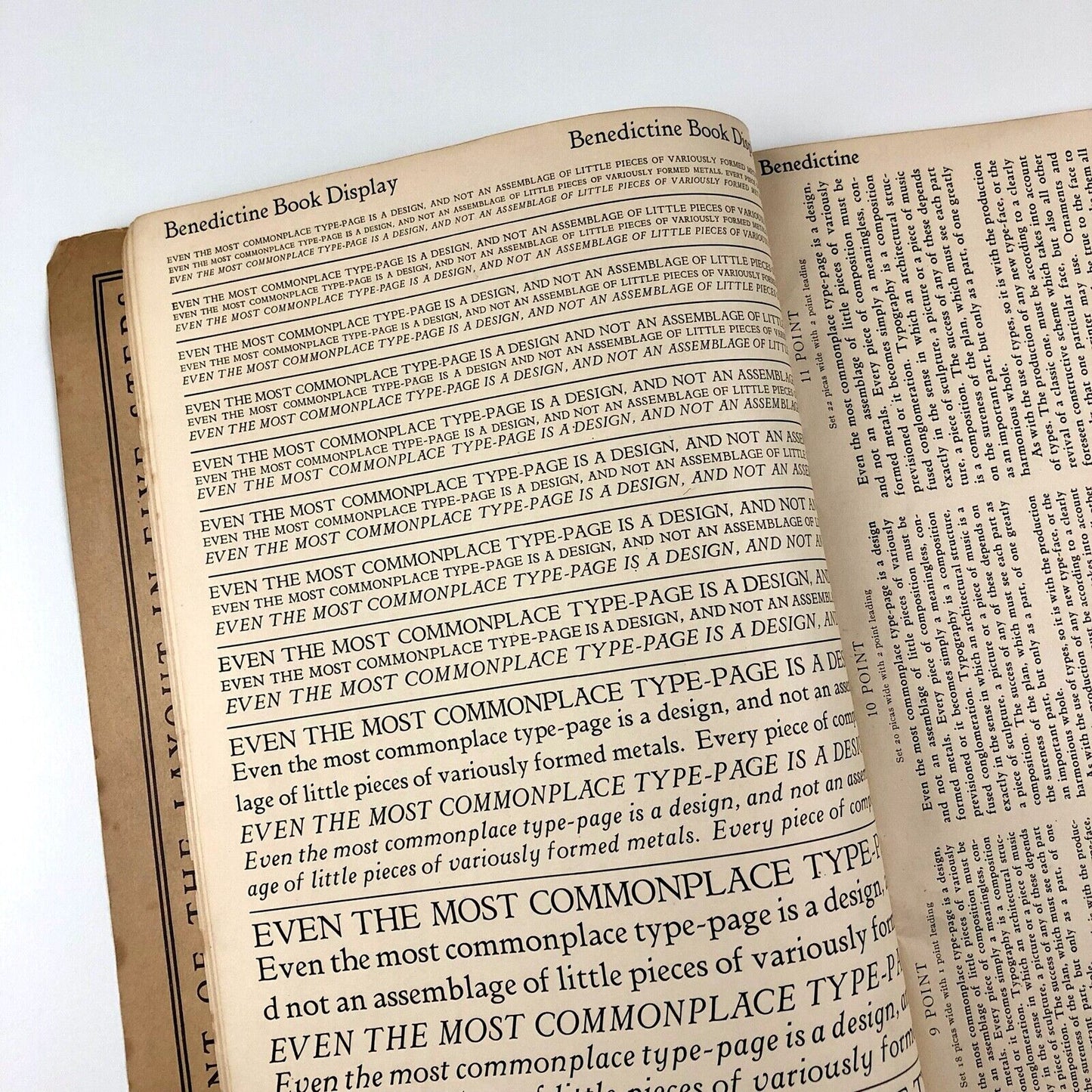Typography Layout Kit | Mergenthaler Linotype Company, Brooklyn, New York, October 1927