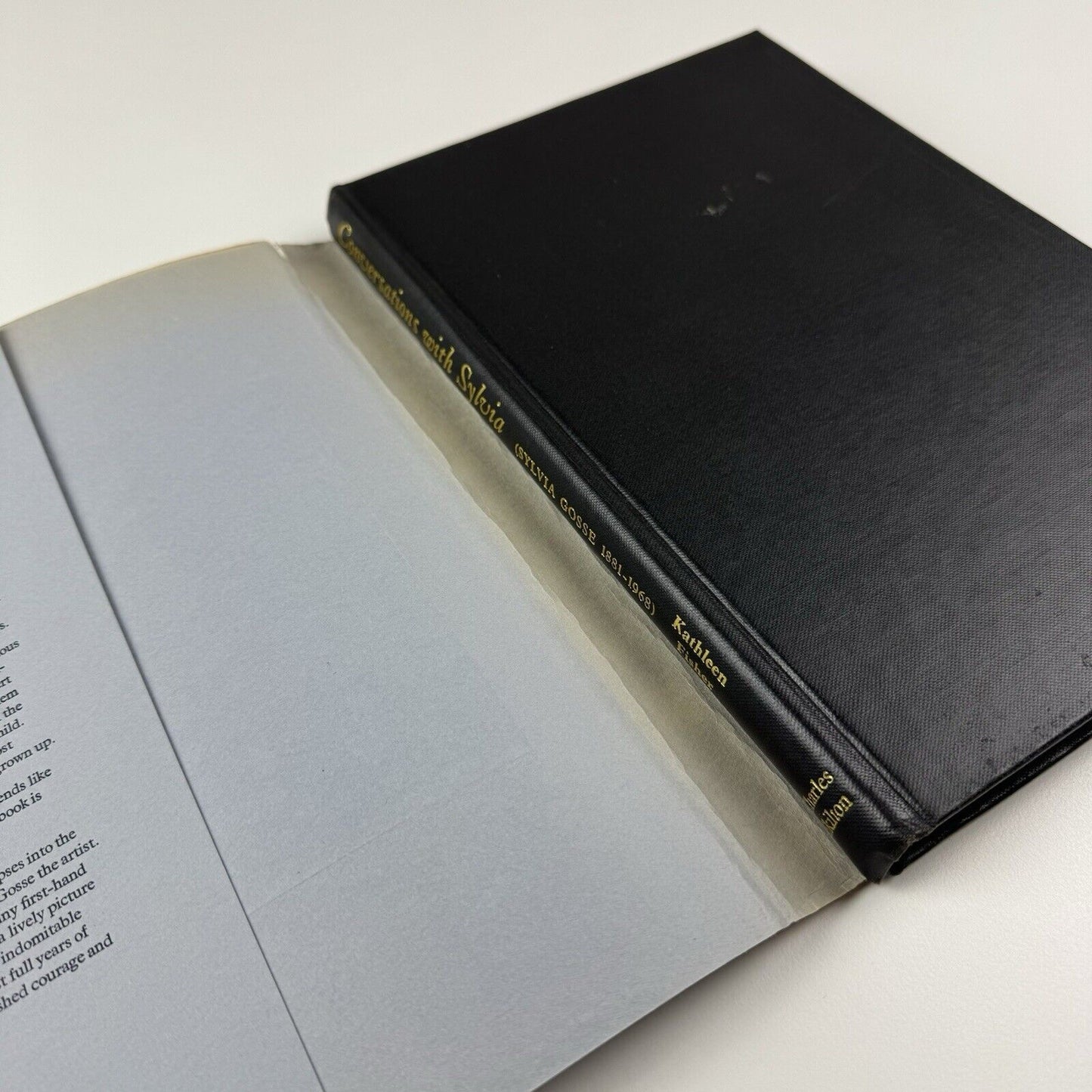 Conversations with Sylvia. Sylvia Gosse Painter 1881-1968 by Kathleen Fisher | Edited by Eileen Vera Smith | Charles Skilton, 1975