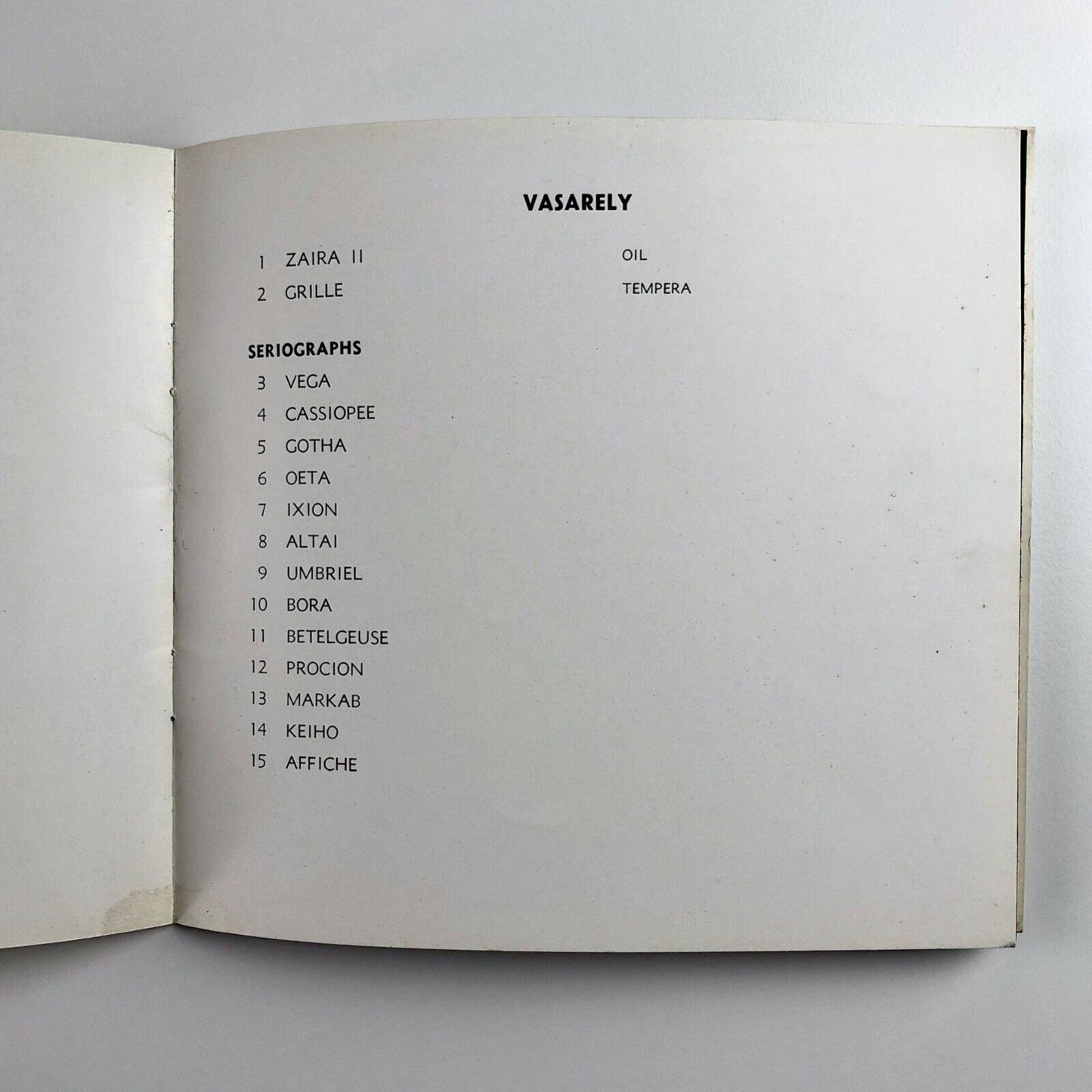 Alfred Dunn. First exhibition. Victor Vasarely. Seriographs | Redfern Gallery, 1965