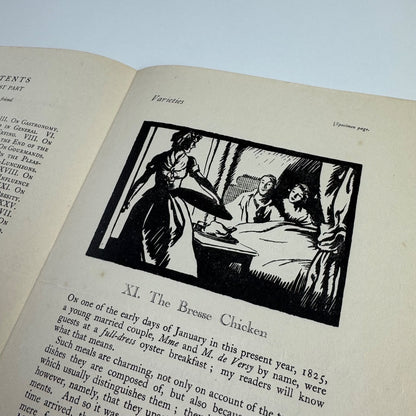 Prospectus for The Physiology of Taste by Brillat-Savarin | Peter Davies, 1925
