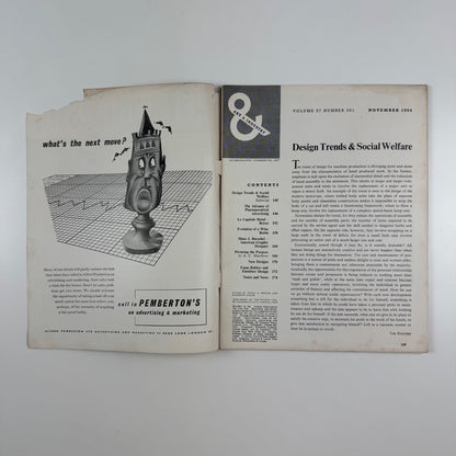 Art & Industry Vol 57, no 341, Nov 1954 pharmaceutical advertising Hans Barschel