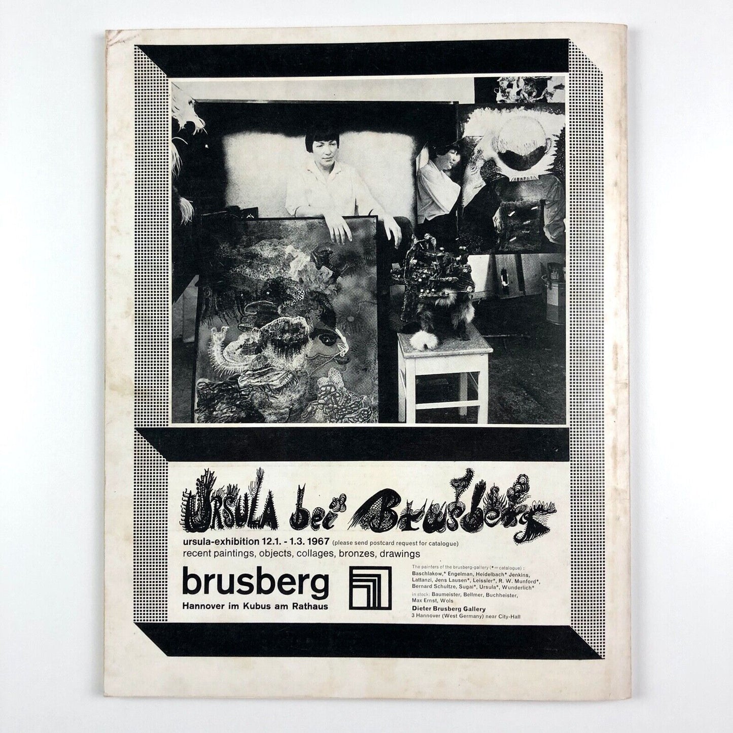 Studio International journal of modern art | Kinetic Art | Vol 173, No 886 | Feb 1967 | front cover design by Jesus-Raphael Soto