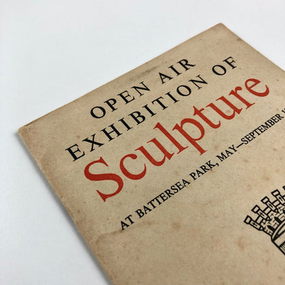 Open Air exhibition of sculpture at Battersea Park, London County Council and Arts Council, May-September 1948