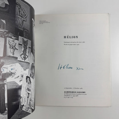 Jean Hélion. Paintings in oil and acrylic since 1960 | Albermarle Gallery, 1987 Signed