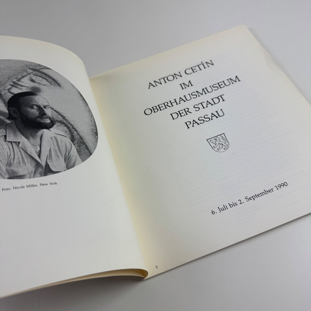 Anton Cétin | Oberhausmuseum der Stadt Passau 1990