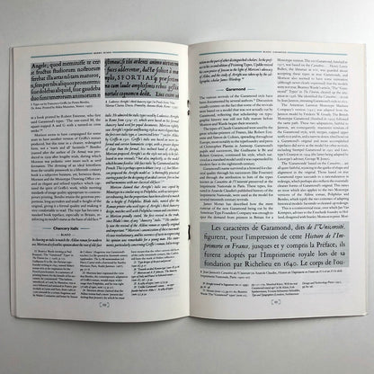 Classic Revivals – Monotype Conference Exhibition, 1992 | Stanley Morison, Chris Burke