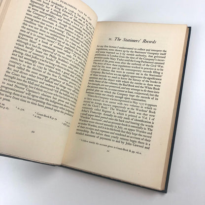 Some Aspects and Problems of London Publishing Between 1550 and 1650 by W. W. Greg | The Clarendon Press, Oxford, 1956