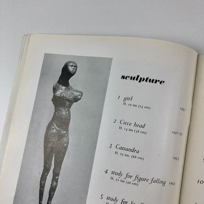 Reg Butler | The Hanover Gallery exhibition catalogue | 1957