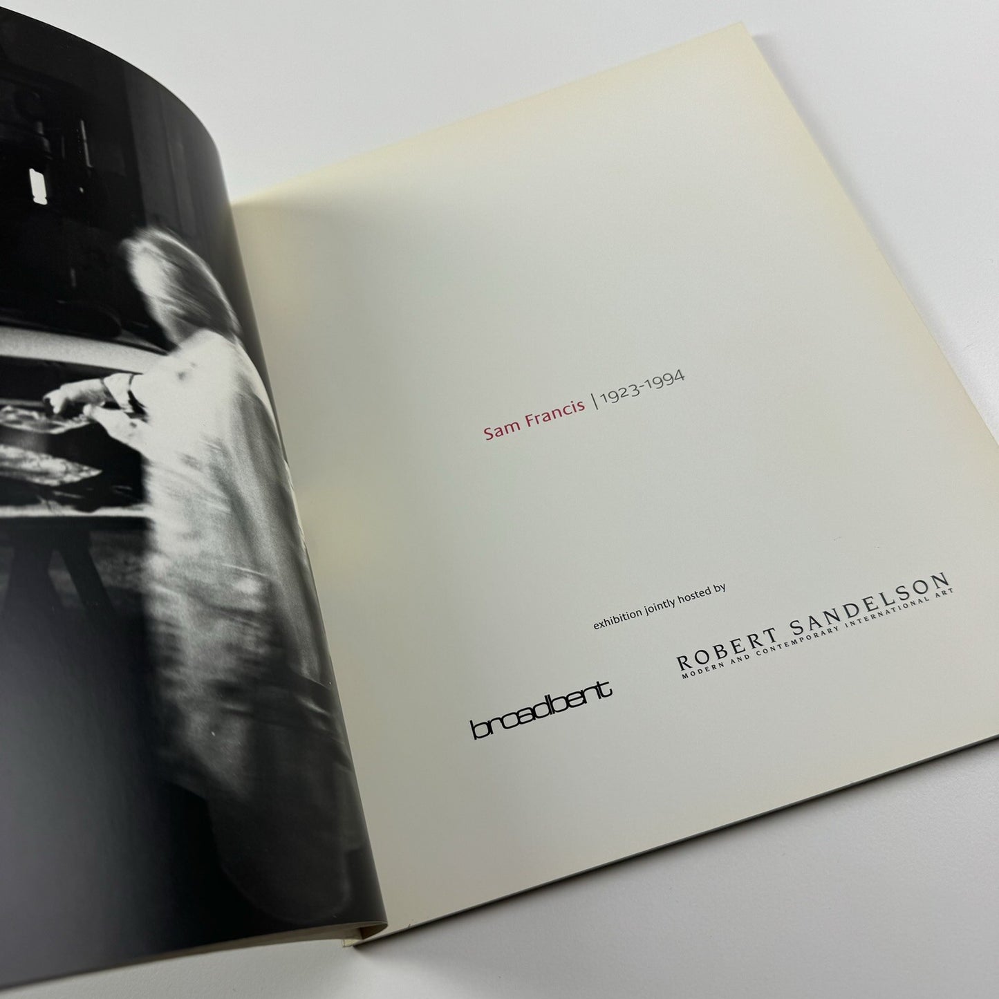 Sam Francis 1923-1994 | Robert Sandelson/Broadbent, London 2003 catalogue