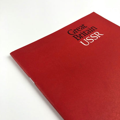 Great Britain USSR. An historical exhibition | Arts Council V&A catalogue, 1967