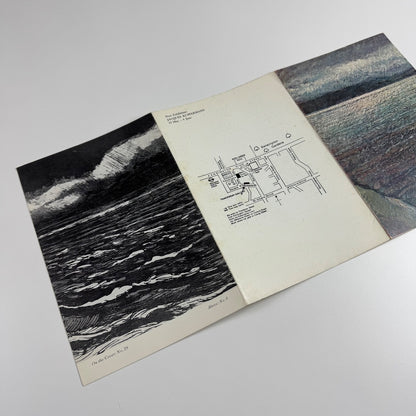 Folding card Peter Coker | Thackeray Gallery, 1976