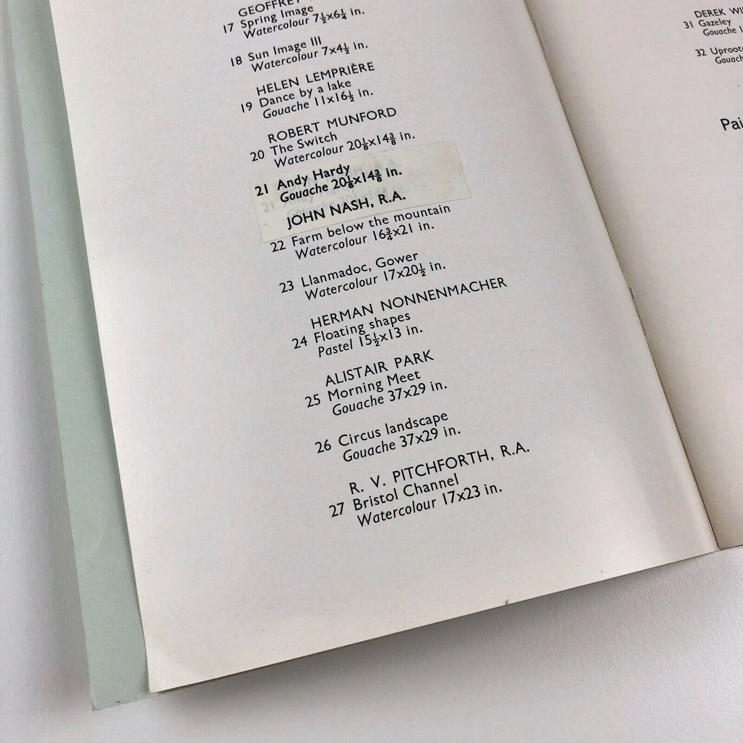 Gallery Group Part 2. The Leicester Galleries, Ernst Brown & Phillips 1954