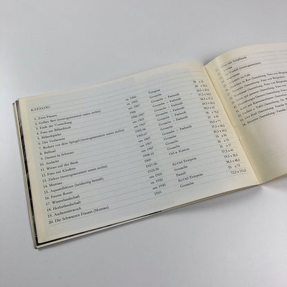 Marianne von Werefkin | Ölbider, Gouaches, Zeichnungen exhibition catalogue | Galerie Gmurzyska, 1969