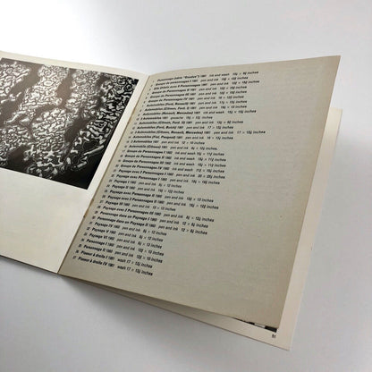 Dubuffet. Recent Gouaches and Drawings | Gordon Fraser Gallery, 1962 - catalogue design by Gordon House