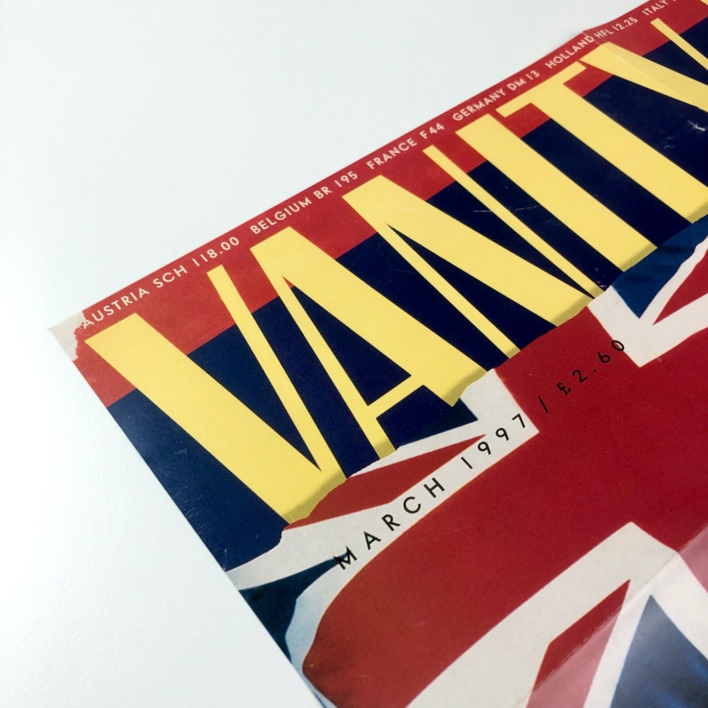 Vanity Fair / Habitat – London Swings Again | Fold-out poster | Artclub Quarterly, 1998 | Reproduction: Tim Noble &amp; Sue Webster, London Swings, 1997