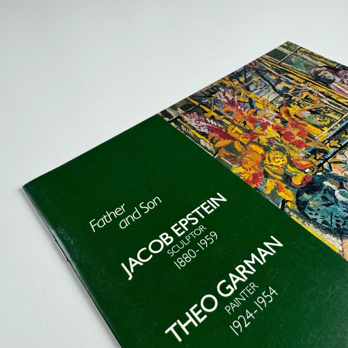 Father and Son Jacob Epstein sculptor, Theo Garman painter |The  Fine Art Society 1989