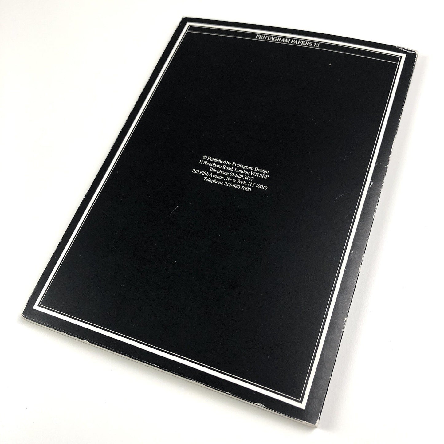 Imprimeries Clandestines | Pentagram Papers 13