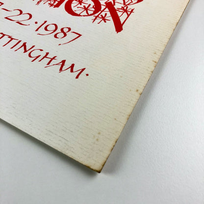 Nottingham Society of Artists | Pre-Christmas exhibition, November 1987