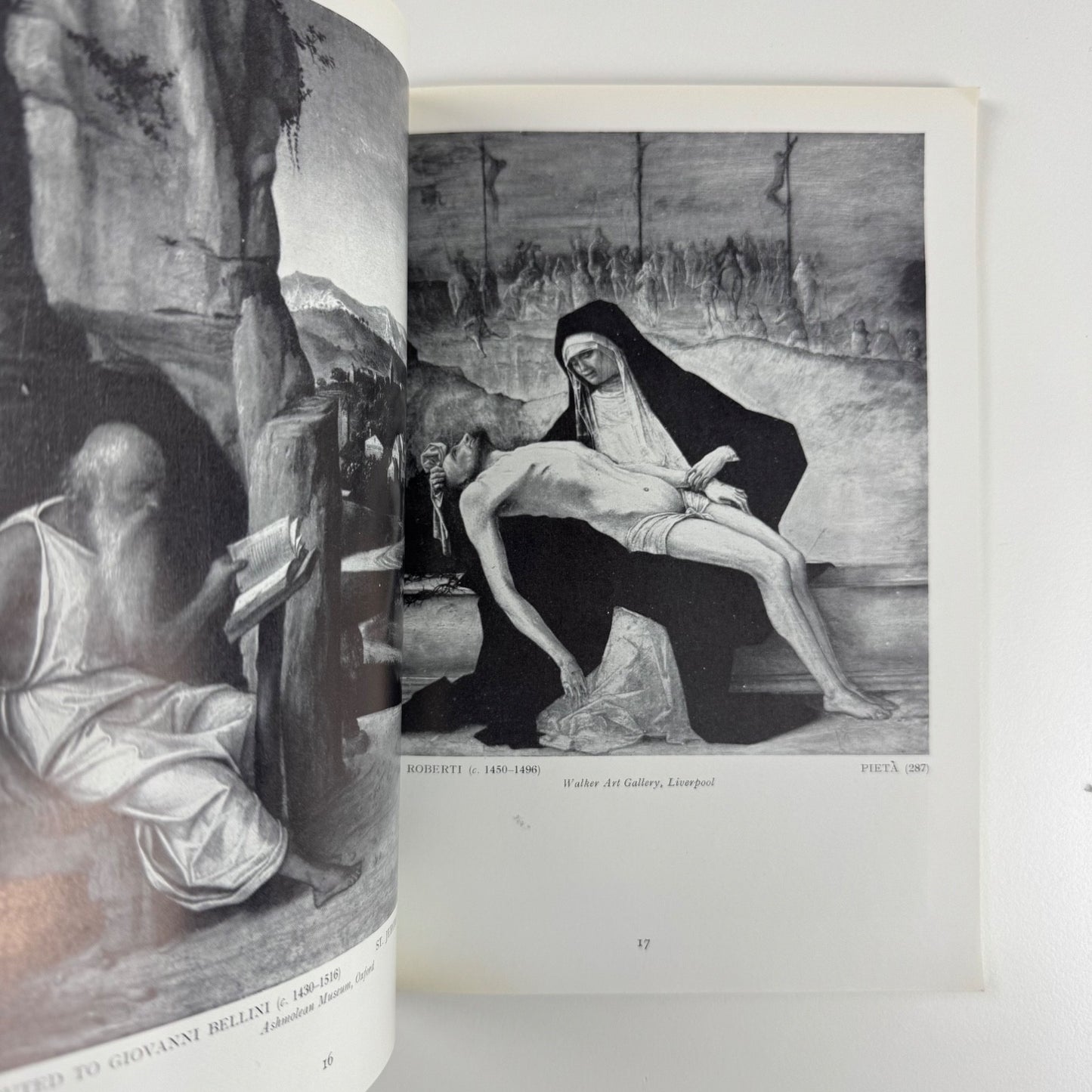 Italian Paintings from British Collections Royal Academy of Arts, 1960 + typed guide to the contents of the galleries
