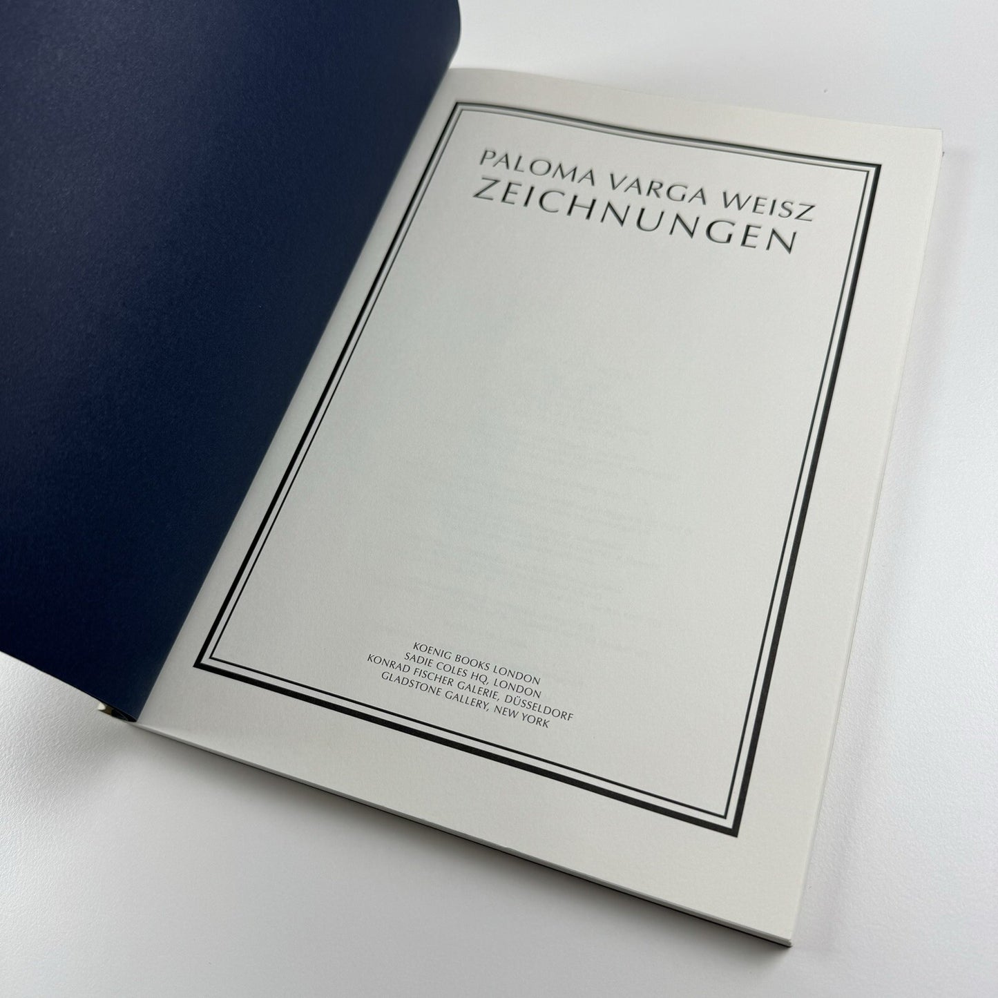 Paloma Varga Weisz. Zeichnungen | Koenig Books, London, 2005