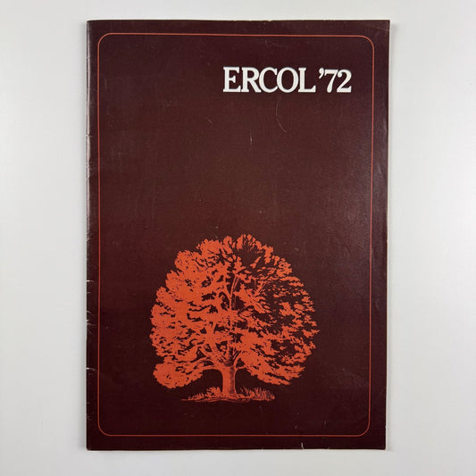 Ercol ’72 Brochure includes price lists and stockist lists furniture