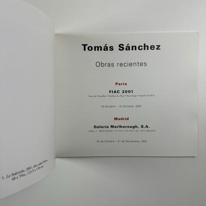 Tomás Sánchez. Obras recientes | Marlborough exhibition catalogue, 2001