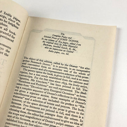 The Nonesuch Compendious Series of Classics | Undated promotional leaflet