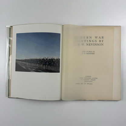 Modern War – C.R.W. Nevinson | Grant Richards Ltd, 1917 | Intro P. G. Konody