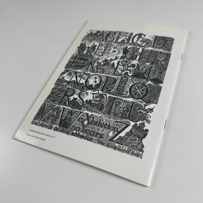 Engraving then & now. Retrospective 50th exhibition Society of Wood Engravers, undated
