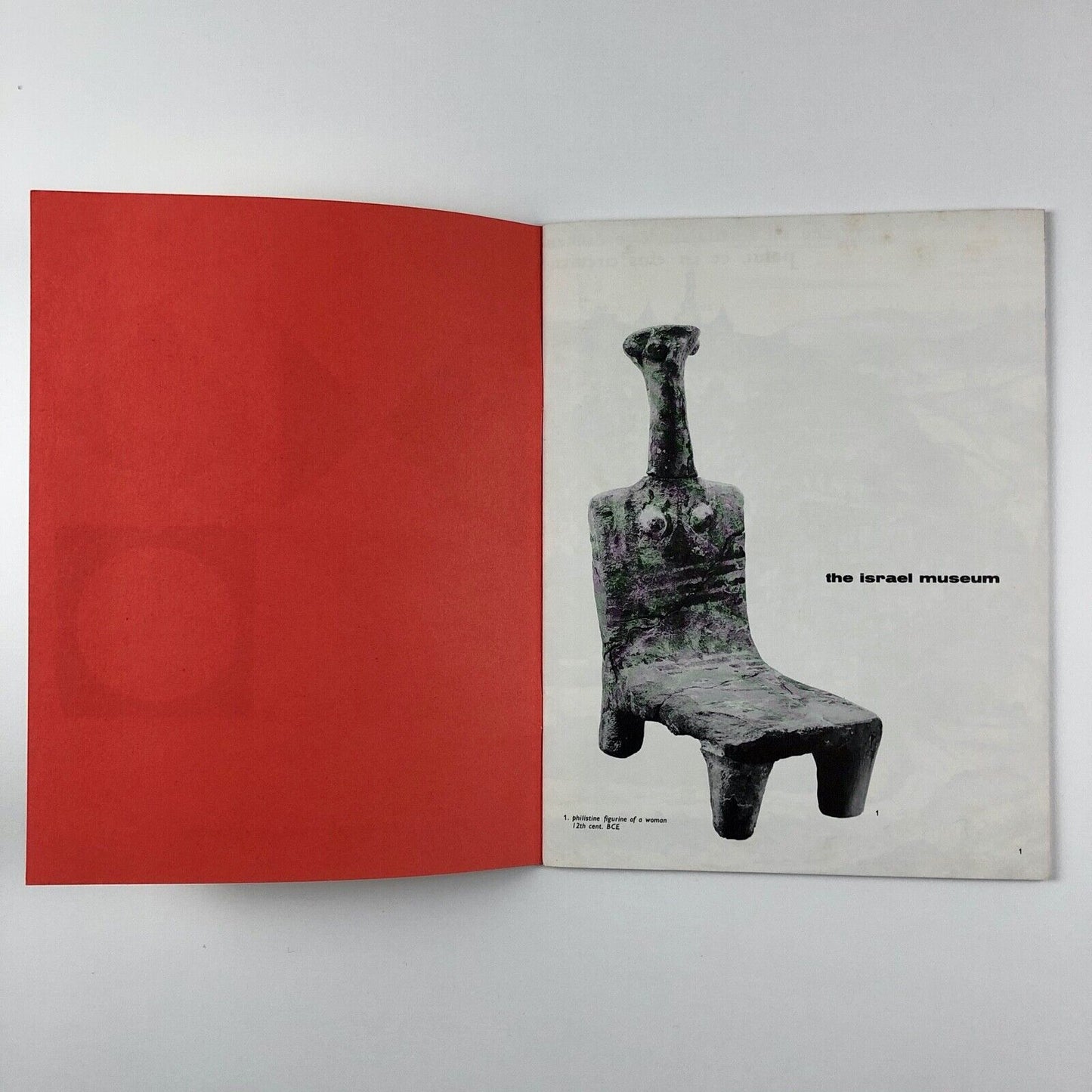 The Israel Museum guide booklet | Undated, probably early 1970s