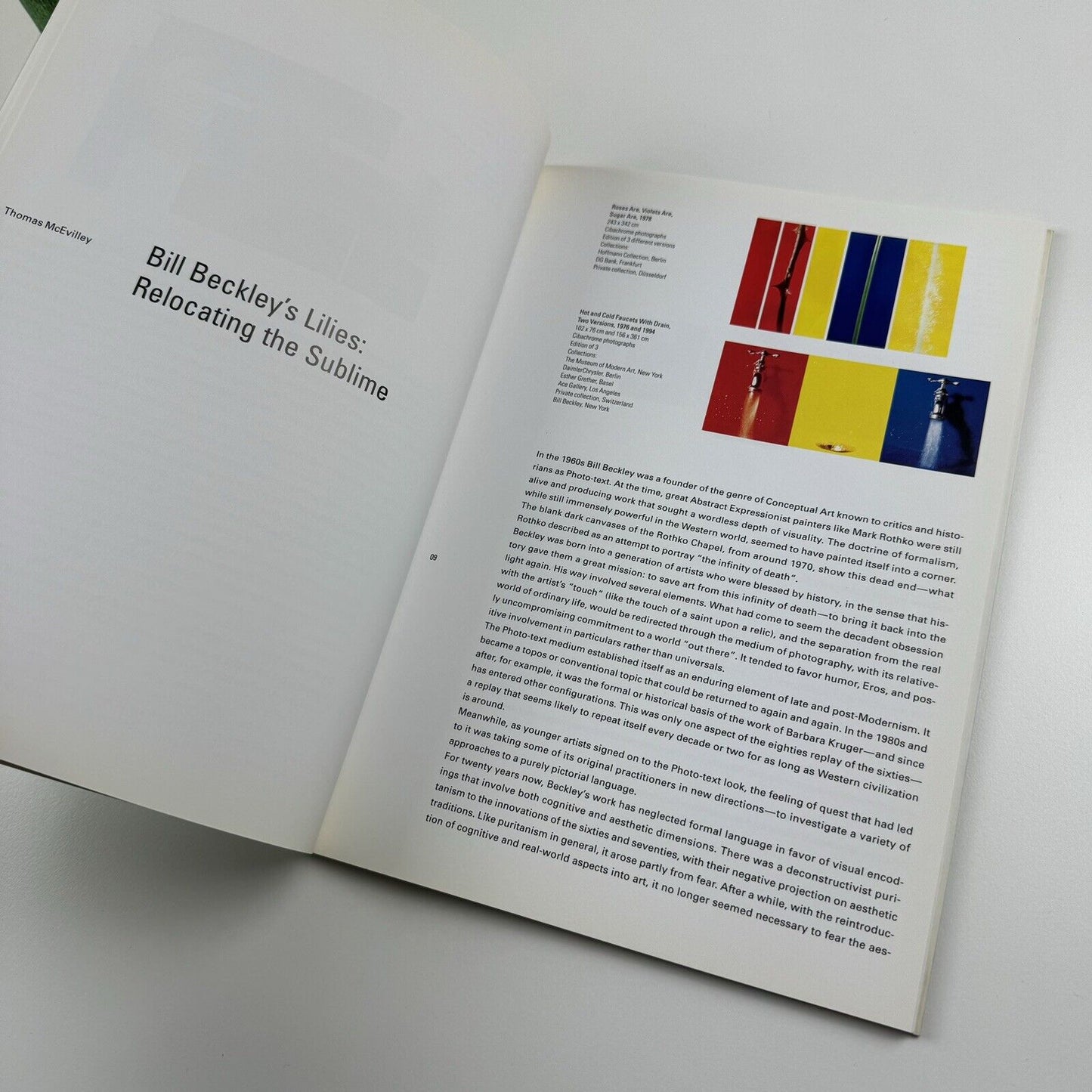 Bill Beckley | Galerie Hans Meyer exhibition catalogue, 2003