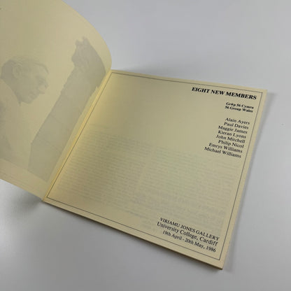 56 Group Wales. Eight new members | Viriamu Jones Gallery, Cardiff, 1986