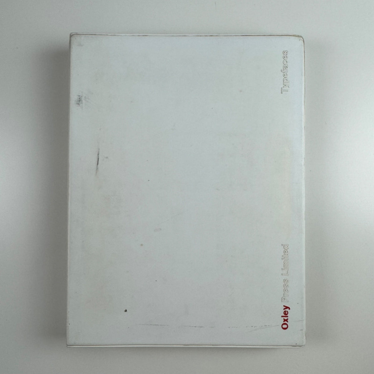 Oxley Press Limited Typefaces | folder of typefaces, c. 1970