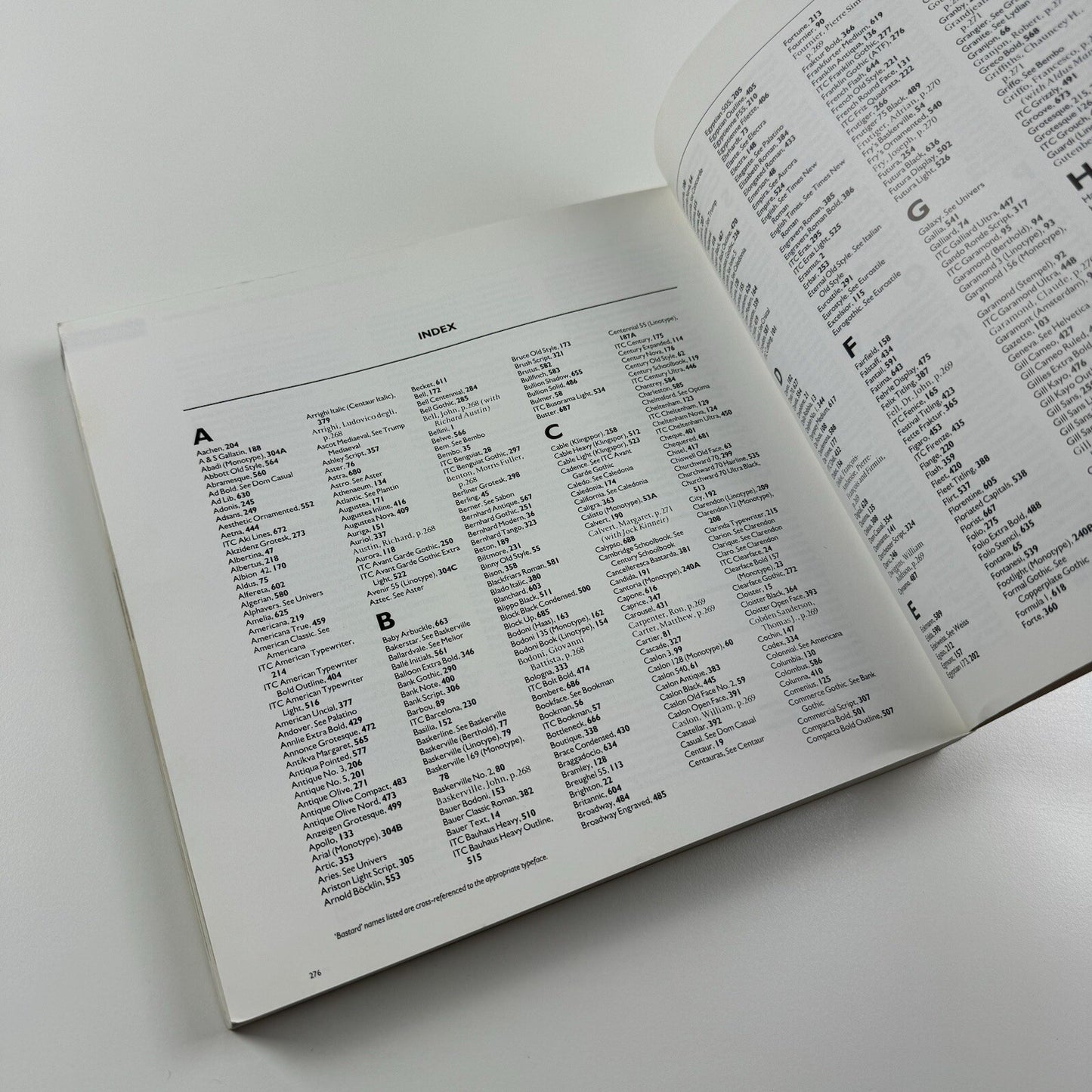 Rookledge’s International Typefinder | Christopher Perfect, revised by Phil Baines, 1990