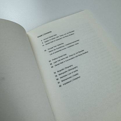 Ricky Swallow. Younger Than Yesterday | Kunsthalle Wien 2007 catalogue